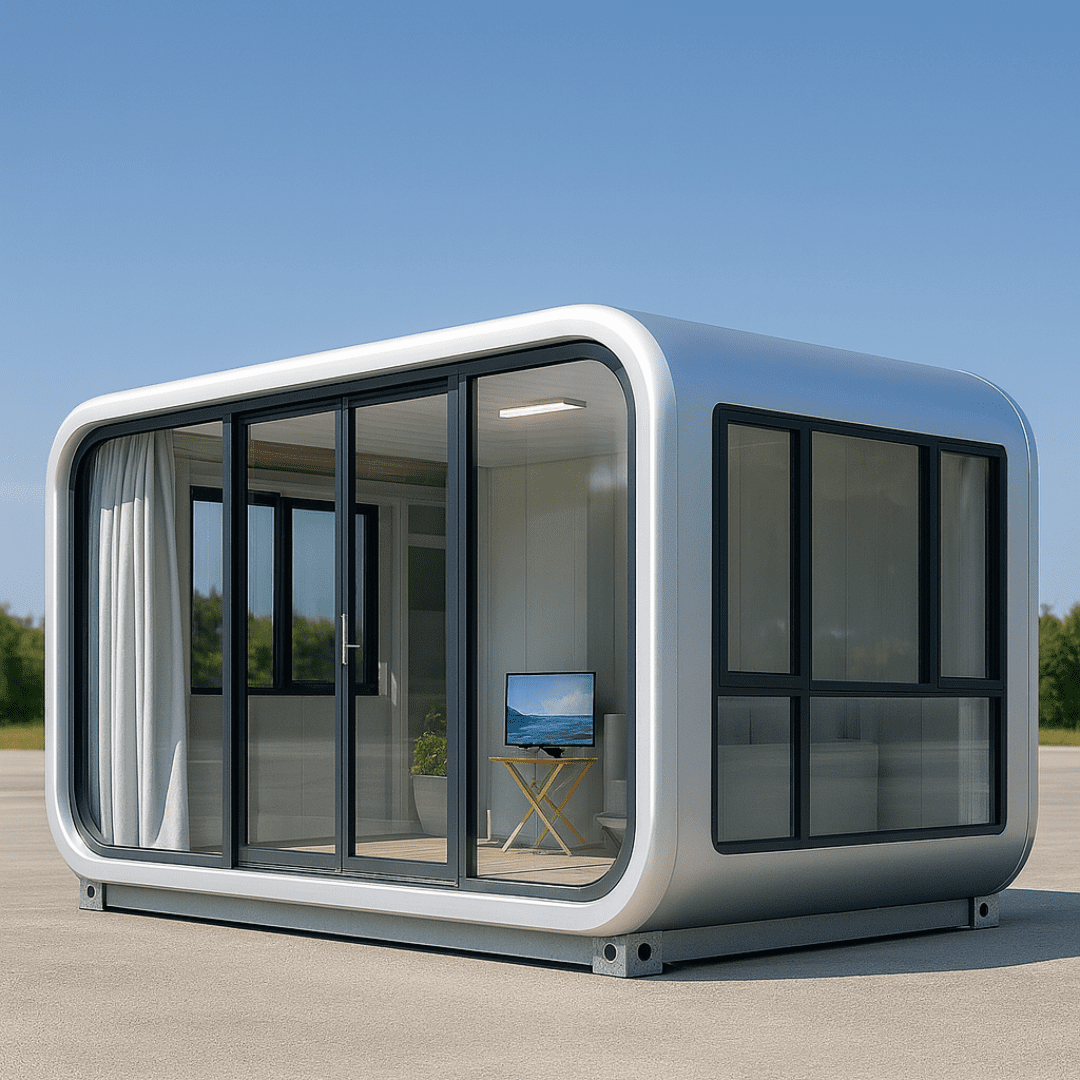 Prefab apple cabin module